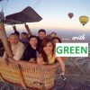 Cappadocia Balloon Flight at Sunrise with Green