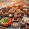 Cappadocia Sunrise Breakfast & Hot Air Balloon Watching Cappadocia Sunrise Breakfast & Hot Air Balloon Watching
